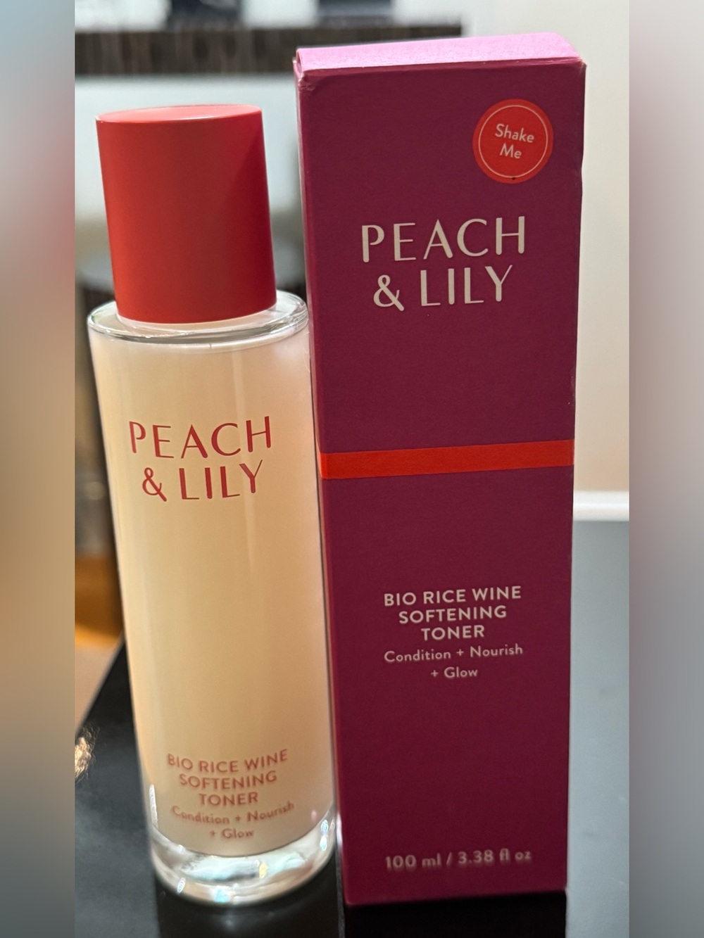 NEW IN BOX Peach & Lily Bio Rice Wine Softening Toner